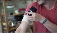 Make a Smartphone-Holding Exercise Armband Out of a Sock