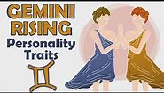 Personality Traits of Gemini Rising || Gemini Ascendant