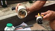 How To / The Best way to remove glued PVC pipe. Reuse the fitting. Easy!