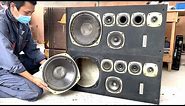 KENWOOD speaker system restoration // The best restoration you've ever seen