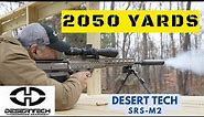 2050 Yards Desert Tech SRS M2 .338 Lapua. Full Review