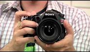 Sneak Peek! New Sony a77 DSLR Camera & Kit Lens