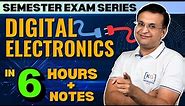 Complete DE Digital Electronics in one shot | Semester Exam | Hindi