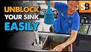 How to Unblock Your Sink - Pro Tip