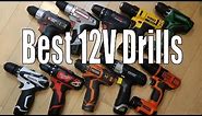 Best 12 Volt Cordless Drills - DeWalt, Makita, Bosch, Milwaukee, Ridgid, Hitachi