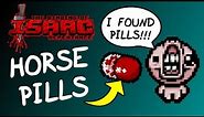 All Horse Pills/Giant Pills (With Sound) - The Binding of Isaac: Repentance