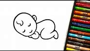 Easy baby drawing step by step //baby drawing //easy drawing