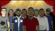 Drake vs Kendrick Lamar - Rap Battle (LT Animated Cartoon)