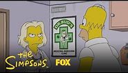 Homer Visits A Medical Marijuana Clinic | Season 28 Ep. 11 | The Simpsons