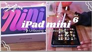 2021 iPad Mini 6 Purple + Accessories Unboxing | Early Christmas Gift and first look!