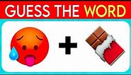 Can You Guess the WORD By The Emojis? 🤔💡| Guess The Emoji