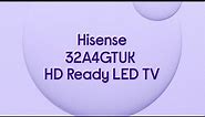 Hisense 32A4GTUK HD Ready LED TV - Product Overview