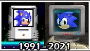 Evolution of Sonic Extra-Life (1991 - 2021)