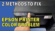 2 WAYS! To Fix BLACK INK NOT PRINTING | COLOR PROBLEM ON EPSON L3250 L3210 L3110 L3150, etc
