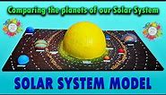 How to make Solar System Model/Comparing the planets of our Solar System Model