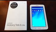 Samsung Galaxy Tab E Lite 8GB White (Unboxing and Overview)