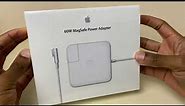 Apple 60W MagSafe Power Adapter Unboxing - MacBook