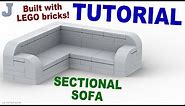 LEGO Sectional Sofa How To Tutorial
