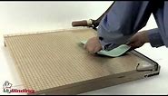 How To Use Paper Cutter