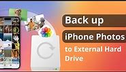 [3 Ways] How to Backup iPhone Photos to External Hard Drive 2024 | Windows PC & MAC