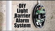 DIY Light Barrier Alarm System with an industrial grade PLC (Controllino)