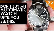 5 things you need to know before you buy your first automatic watch.