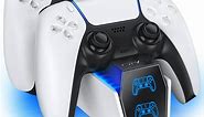 PS5 Controller Charger, OIVO Playstation 5 Controller Charging Station, Dualsense PS5 Accessories with LED Indicator