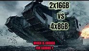 2x16Gb vs 4x8Gb RAM Test | AMD