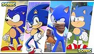 Sonic the Hedgehog Evolution in Cartoons, Movies & TV (2018)