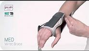 Push med Wrist Brace Instructions