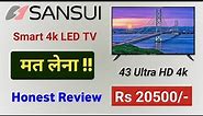 Sansui Smart 4k led tv full Specification and review
