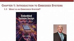 1.1 - Embedded Systems Overview