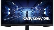 Samsung 34" G5 Odyssey Ultra WQHD Gaming Monitor With 1000R Curved Screen - LC34G55TWWNXZA