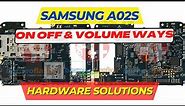 SAMSUNG A02S (SM-A025) / ON OFF & VOLUME WAYS | hardware solutions