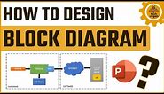How to Create Block Diagram using PowerPoint | Design Project Architecture in MS PowerPoint 🔥🔥
