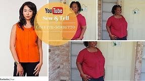 [185]Sewing|Sew & Tell - Colette Patterns 'Sorbetto' Review