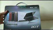 Acer Aspire One D255 Unboxing and Hands On