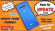 LG V60 Latest Android Update Softbank|| Japanese || Korean Update Full Process Update Not Showing