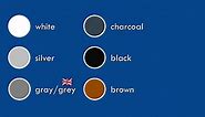 Names Of Colors | List Of Colors In English