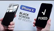 Top 3 Ways to Fix iPhone X Black Screen of Death [No Data Loss!]