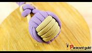 2 color monkey fist knot