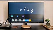 Vlog // Unboxing Samsung Smart Monitor M5