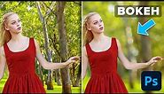 Create Stunning Background Blurs in Photoshop! (Fast & Easy Guide!)