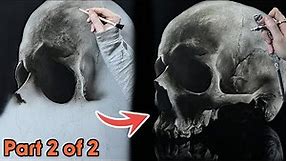 How to Paint a Skull - TRY these TECHNIQUES today!