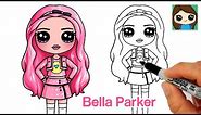 How to Draw Rainbow High Fashion Doll 🌈 Bella