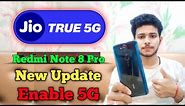 Redmi Note 8 Pro New Update | Redmi Note 8 Pro 5G Connectivity Enable | 5G In Redmi Note 8 Pro 🤩