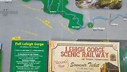 LEHIGH GORGE RAIL TRAIL TRAIN & BIKE RIDE JIM THORPE PA