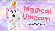 Magical Fluffy Unicorn Horse Animal Charm Rainbow Loom Tutorial | How To