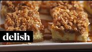 Caramel Apple Cheesecake Bars | Delish