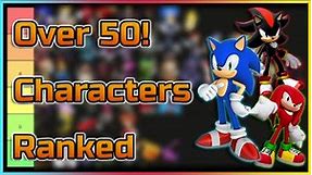 Ranking EVERY Main Sonic Character